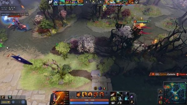 Dota 2 Replay 7.32E Quinn's Ember Spirit Top Core  [Nigma Galaxy vs Gaimin Gladiators]