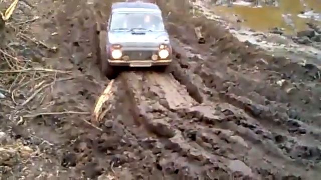 НИВА по бездорожью смотреть онлайн