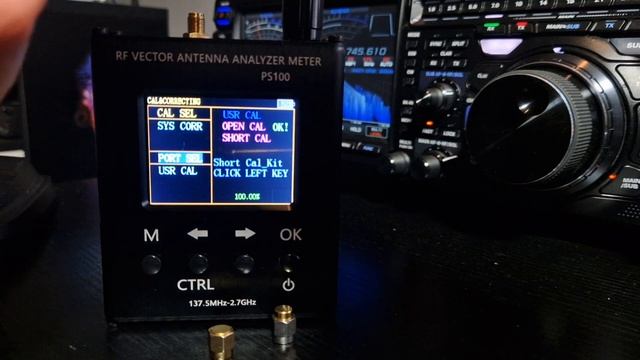 PS100 - ANTENNA ANALYZER , CALIBRATE & SET UP , TEST смотреть онлайн