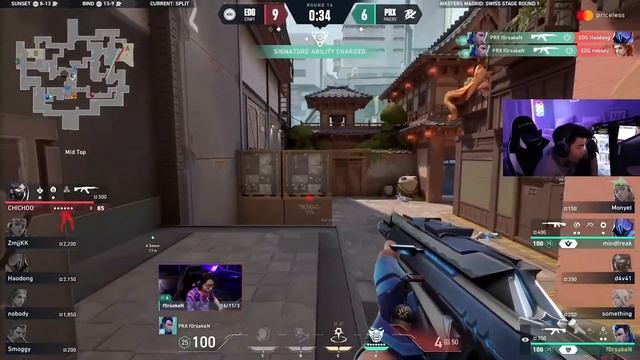 Valorant streamers reacts to PRX Forsaken's 4K against EDG смотреть онлайн