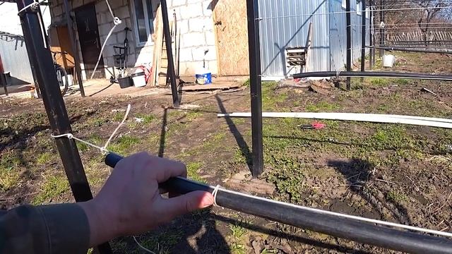 ДАВНО МЕЧТАЛ СДЕЛАТЬ ЭТО! КАПЕЛЬНЫЙ ПОЛИВ НА ВИНОГРАДНИКЕ. смотреть онлайн