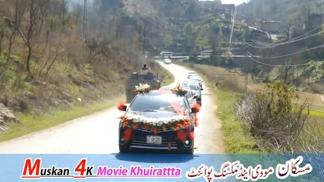 Wedding Ceremony|Najeeb Sahib Barnam|Wedding Barat Highlights songs|Muskan 4k Movie khuiratta ajk смотреть онлайн