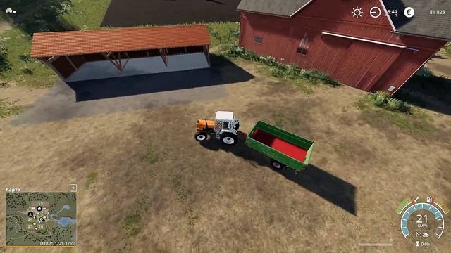 Farming Simulator 19 ►первый обзор мода ► сарай для техники смотреть онлайн