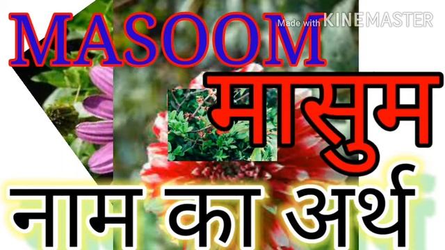 Masum Ka Arth / Masum Naam Ka Arth / Masum Ka Matlab/ Masum Naam Ka Matlab / Masum /Names Meaning смотреть онлайн