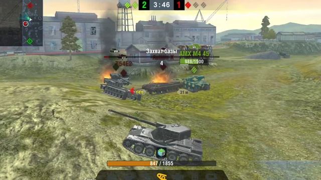 wotblitz. Турниры 3х3. Как вам подборка музыки? 😹🤣 смотреть онлайн
