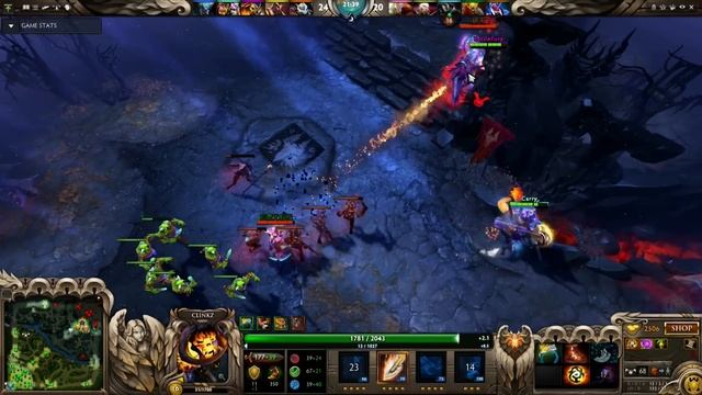 Dota 2 Clinkz Pro Gameplay by kYxY смотреть онлайн