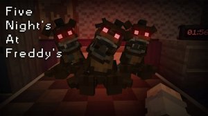 ФНАФ в МАЙНКРАФТЕ | Five Night At Freddy 4 by kavo прохождение | Хоррор карта майнкрафт