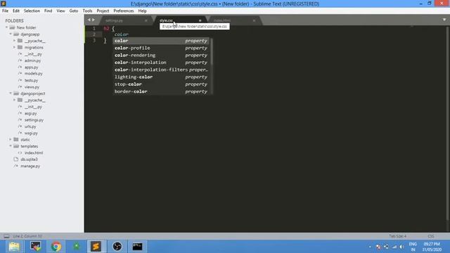 STATIC FILE IN django смотреть онлайн