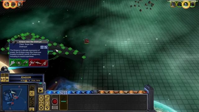Star Wars: Empre At War - Yoden Mod 2022 - The Empire || Super weapon ships, Deathstar vs Eclipse смотреть онлайн