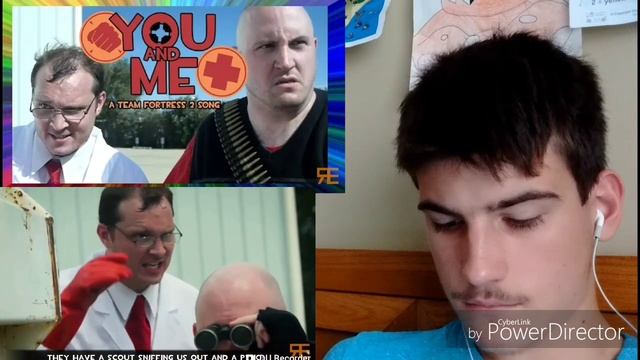 YOU AND ME: A Team Fortress 2 Song by Random Encounters | Reaction смотреть онлайн