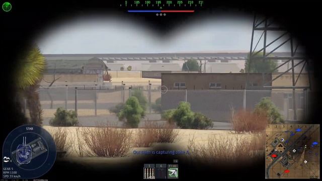 دفاع جوي يقتل دبابات في وار ثاندر ZSU-37-2 gameplay tanks смотреть онлайн