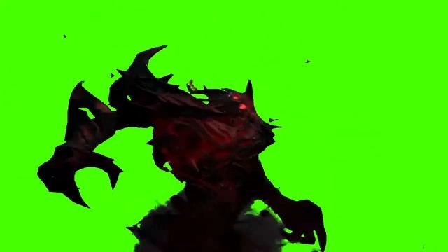 Shadow Fiend DOTA 2 - green screen dancing (Fiendish Swag taunt) смотреть онлайн