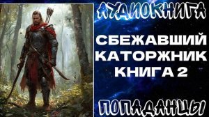 АУДИОКНИГА ПОПАДАНЦЫ: СБЕЖАВШИЙ КАТОРЖНИК. КНИГА 2