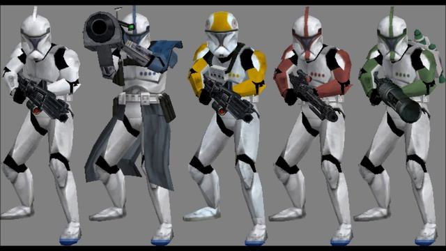 Star Wars Battlefront original clone trooper death sound effects смотреть онлайн