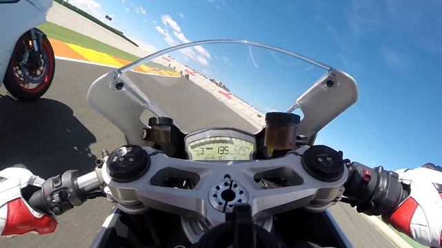 Ducati 899 Panigale On Board At Valencia Ricardo Tormo Circuit, Ducati Academy