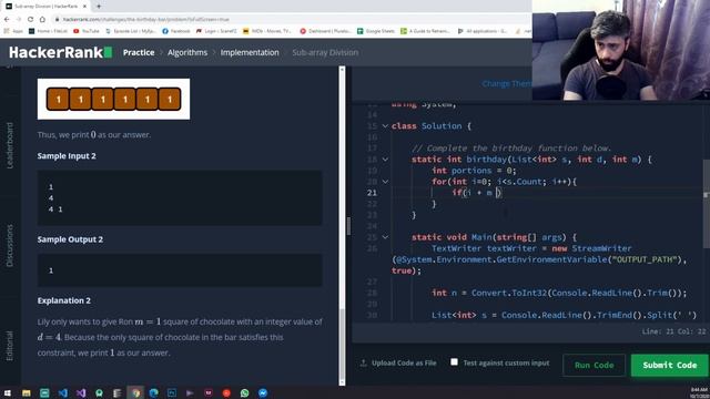 Sub-array Division | Coding Challenges #11 смотреть онлайн