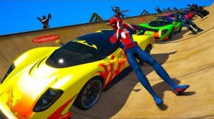 ➡Все о замене автомобилей ➡️ Мод на GTA V  Спайди и его друзья только что приняли участие в конкур