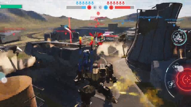 War Robots классный бой получился #warrobots .mp4