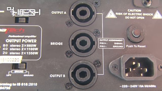 Dynatech PD-2500 I Dual Channel Power Amplifier I 2500 Watt I DJ Amplifier смотреть онлайн