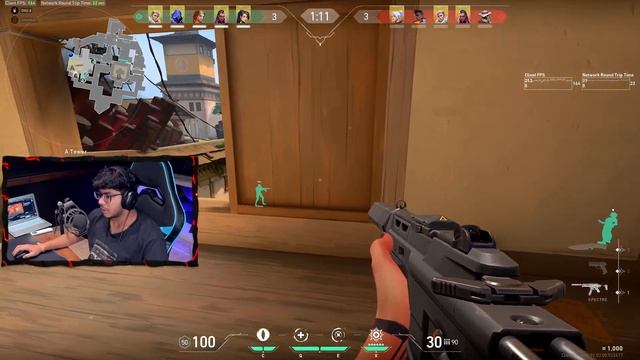 VALORANT and polygon (2k 60fps) with face cam смотреть онлайн