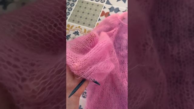 #вязание #knitting #мохероваяпаутинка #мохер смотреть онлайн