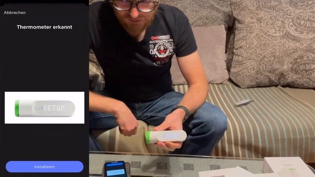 Withings Thermo Infrarotthermometer - Unboxing und Einrichten/deutsch смотреть онлайн