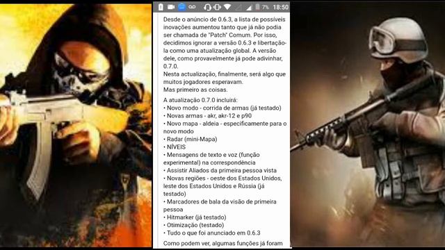 NOTÍCIAS!!! STANDOFF 2 ATUALIZAÇÃO 0.7.0!!!! смотреть онлайн