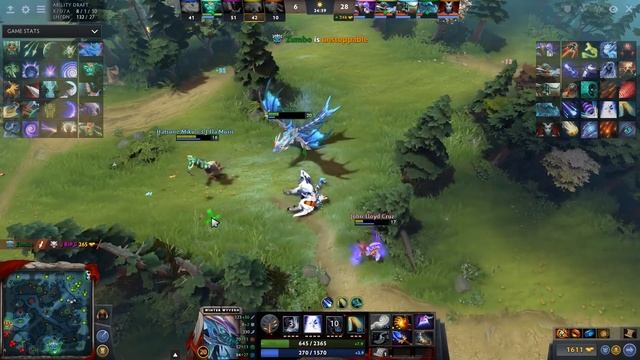 Catch Me if You Can [Unlimited Escape Winter Wyvern + Reincarnation] Dota 2 Ability Draft смотреть онлайн