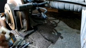 Суппорт задний Opel Astra H Установка