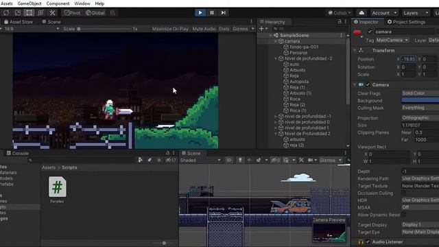 Efecto Parallax - Unity 2D - Arnold Capacho смотреть онлайн