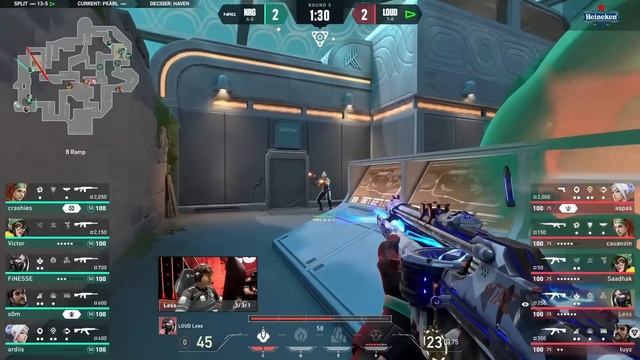 NRG Esports vs LOUD - HIGHLIGHTS | Champions Tour 2023: Americas League смотреть онлайн