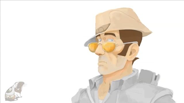 The Sniper, Team Fortress 2 - speedpaint смотреть онлайн