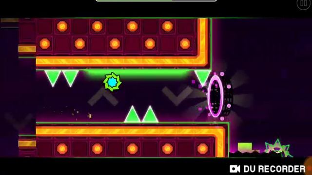 Три уровня за раз. Geometry Dash смотреть онлайн