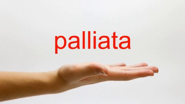 How to Pronounce palliata - American English смотреть онлайн