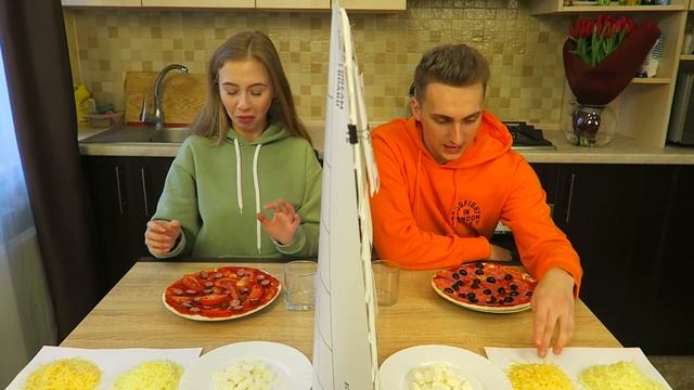 ТЕЛЕПАТИЯ ПИЦЦА ЧЕЛЛЕНДЖ 🍕 TELEPATHY CHALLENGE ! смотреть онлайн