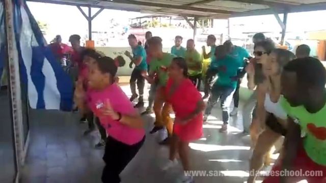 Animation in Sandunga Dance School. Santiago de Cuba. смотреть онлайн