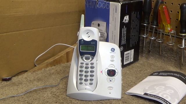 General Electric GE26998GE1-D 900 MHz Cordless Phone With Digital Answerer | Initial Checkout