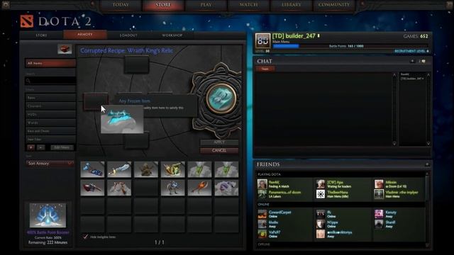 Dota 2 Wraith-Night Loot+Opening Level 50 Present смотреть онлайн