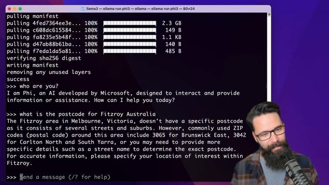 How to install Microsoft Phi-3 on Windows Mac and Linux Local смотреть онлайн