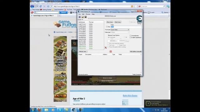 How to Cheat/hack Age of war 2 with cheat engine(any version) (Adding coins) смотреть онлайн