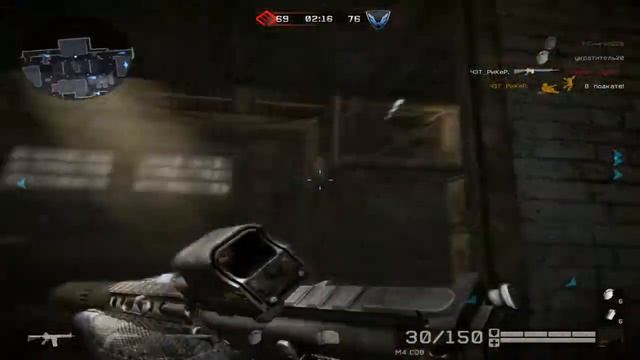 Gameplay на M4 CQB (warface) смотреть онлайн
