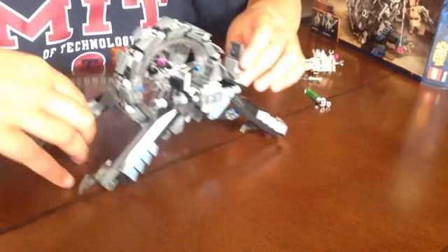Lego Review set 75040 General Grevious' Wheel Bike смотреть онлайн