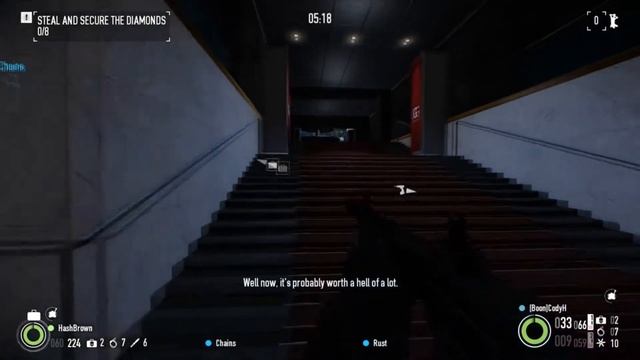 [Payday 2] One Down - Diamond heist [ Blood Diamond Achievement] смотреть онлайн