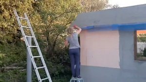 Хоз.блок из пенополистерола! Весь процесс за 26 минут!