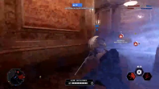 Star Wars battlefront 2 - 124 Palpatine killstreak (Naboo) смотреть онлайн