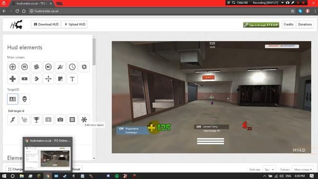 How to make Team Fortress 2 HUD - FOR BEGINNERS смотреть онлайн