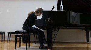 Мастер-класс профессора Осипенко С.И. с ученицей 8 класса МГДМШ им. С.С.Прокофьева Марией Якимович