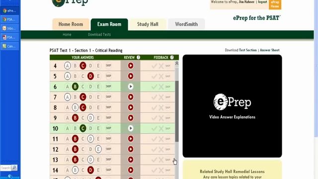 PSAT Practice Test | Answers | Vocabulary | Test Prep смотреть онлайн