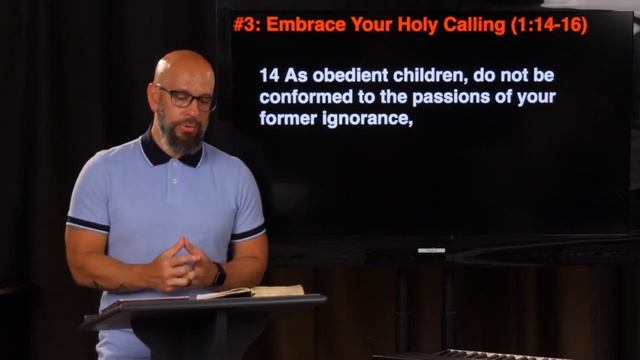 Gospel-Driven Holiness - 1 Peter 1:13-21 смотреть онлайн