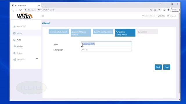 Cómo configurar las antenas inalámbricas Witek por medio de la Web (WI-CPE511H-KIT, WI-CPE513P-KIT) смотреть онлайн